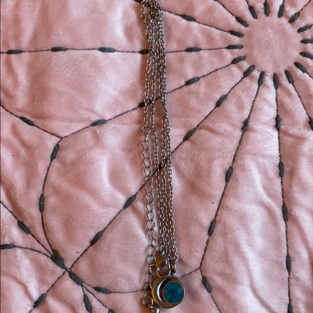 Blue Crystal necklace